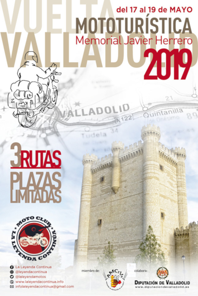 cartel 2019 vuelta mototuristica