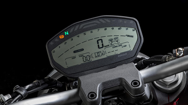 Ducati Monster 821, equipamiento