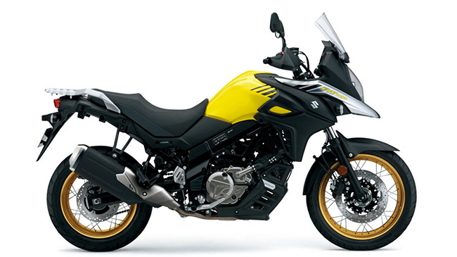 Suzuki V-Strom 650, vista alteral