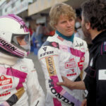 Fotos de Fred Merkel, campeón del WSBK 1989 29 Piergiorgio Bontempi & Fred Merkel 1989