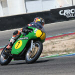 Fotos de Dani Pedrosa pilotando motos clásicas 23 Paton 500 bicilíndrica de 1967