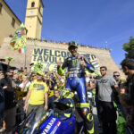 Valentino Rossi de Tavullia a Misano