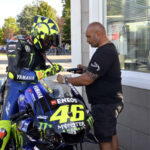 Valentino Rossi de Tavullia a Misano