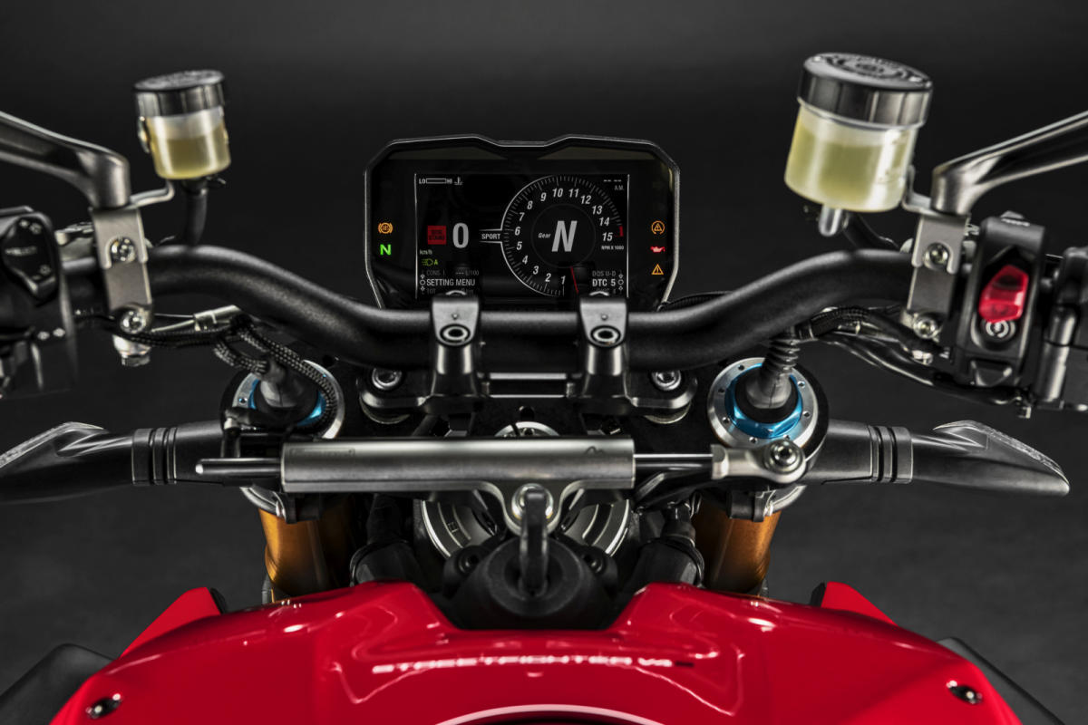 Ducati Streetfighter V4 y V4S 2020