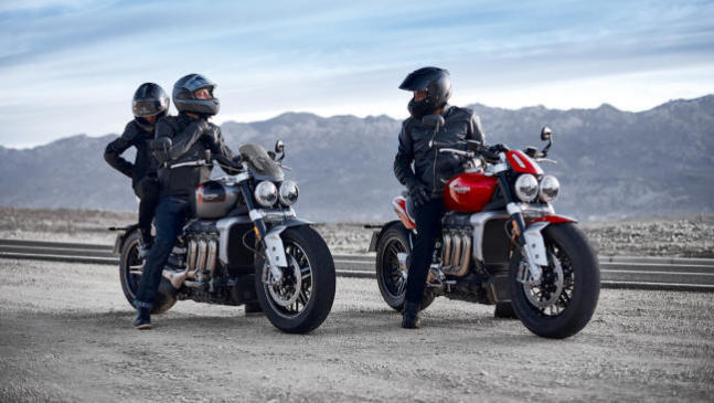 Fotos de las Triumph Rocket 3 R y GT