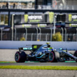 Rossi con el Mercedes-AMG F1 W08 EQ Power+ de F1