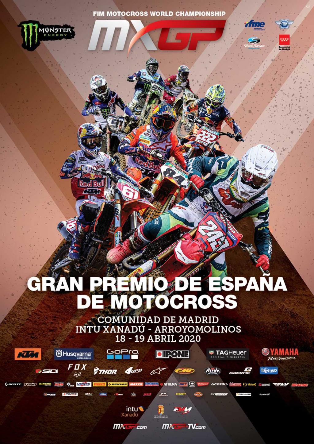 Cartel Campeonato del Mundo de MXGP