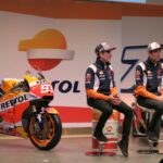 Álex y Marc Márquez en el Campus Repsol