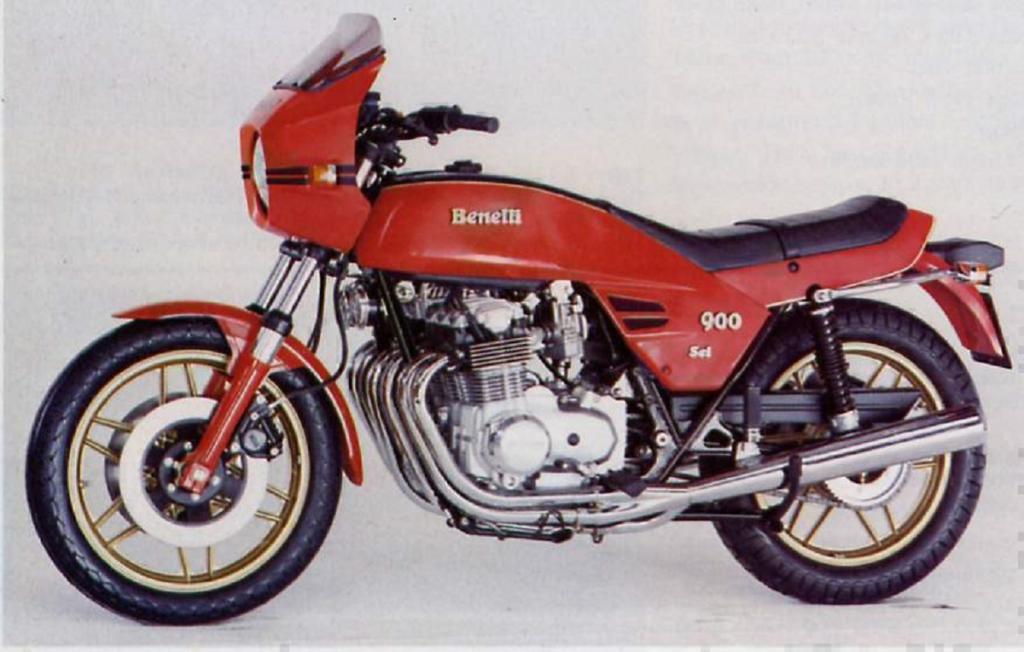 Benelli, Honda... y quién copió a quién 7 1985 benelli 900 sei
