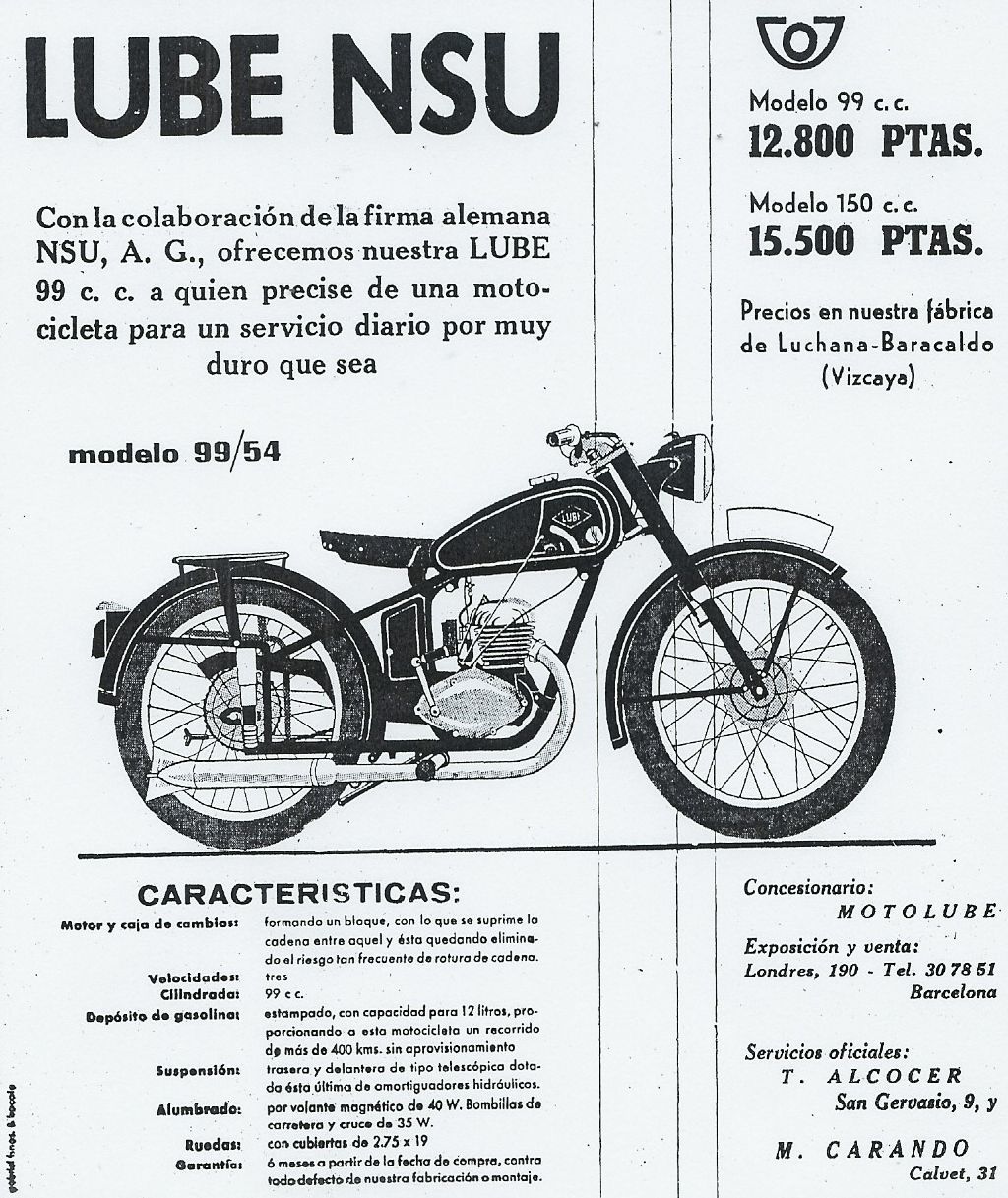 lube 99 cc