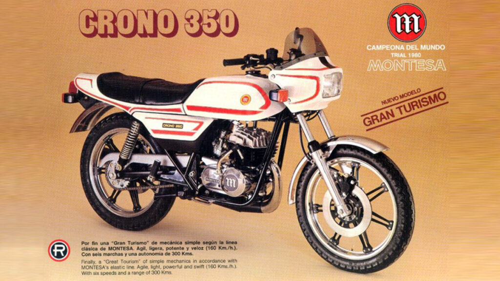 Motos clásicas: de cuando Montesa quiso volver al asfalto 13 MOntesa Crono 350