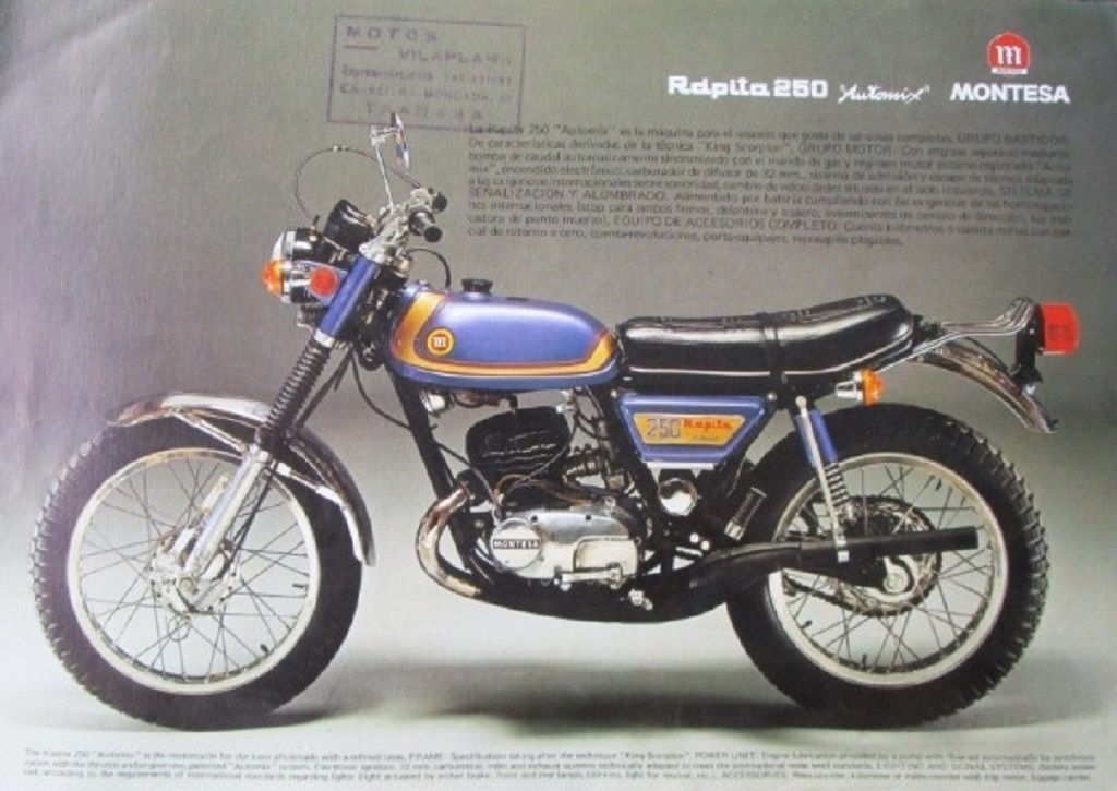 Motos clásicas: de cuando Montesa quiso volver al asfalto 10 montesa rapita