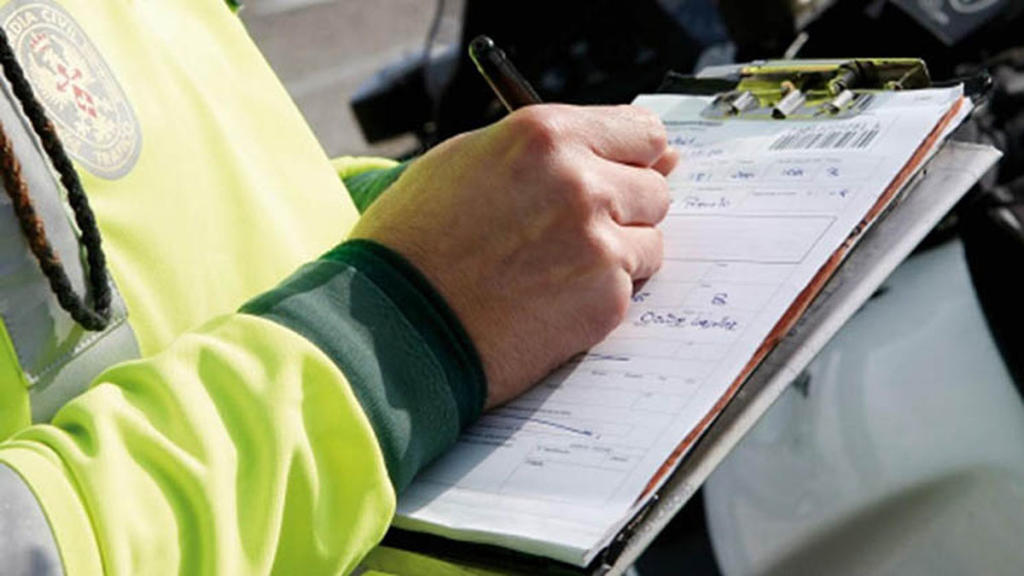 multa guardia civil