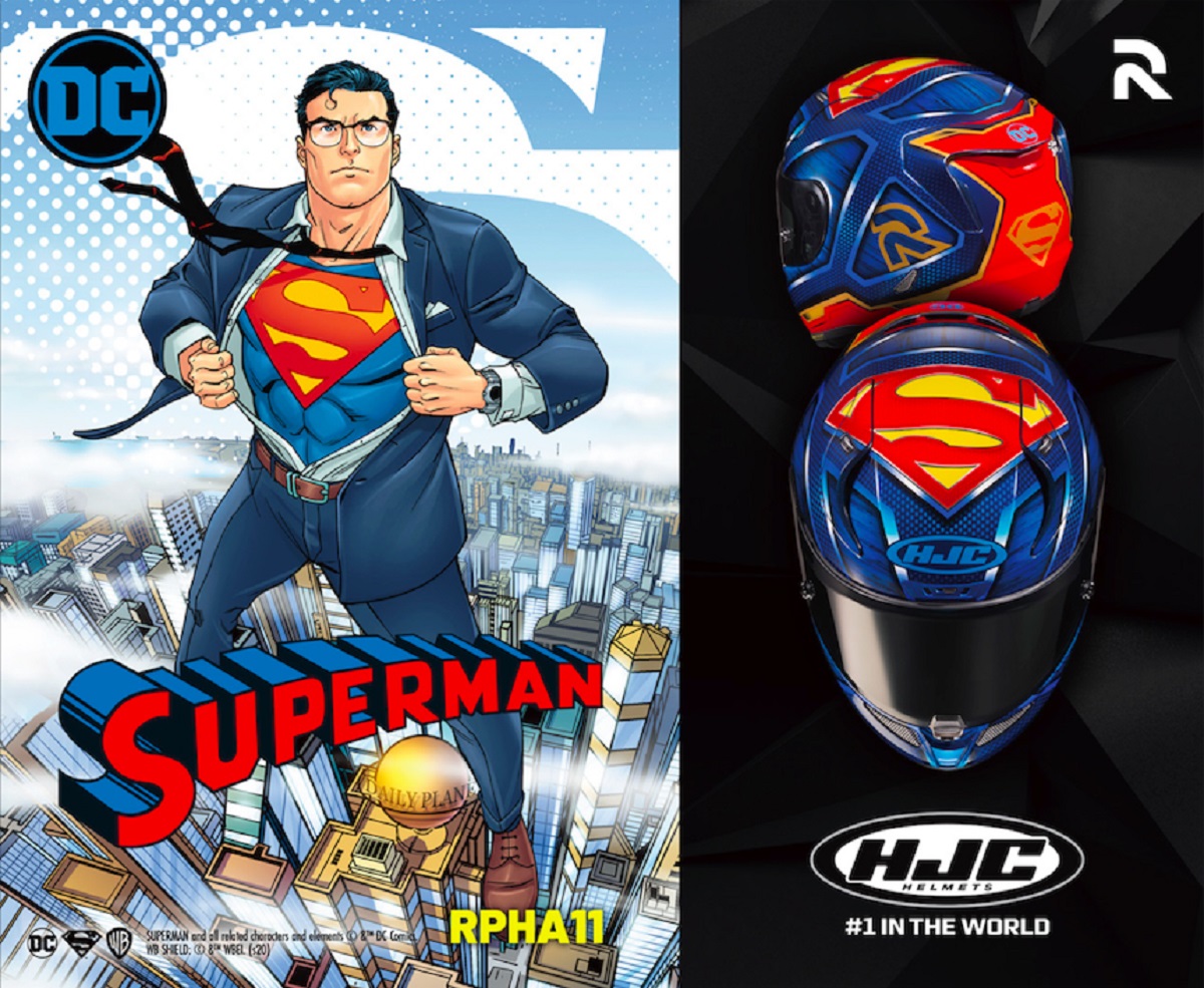 hjc rpha11 superman 1
