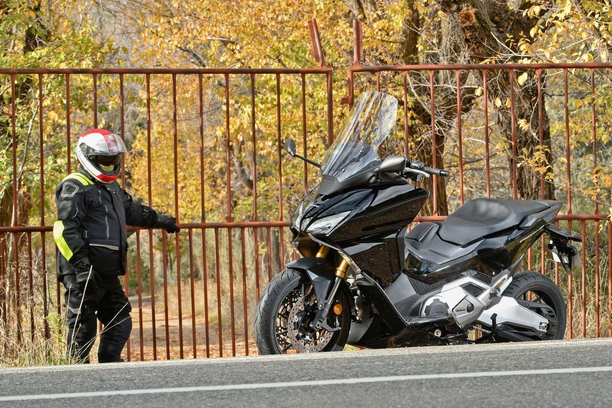 Prueba Honda Forza 750