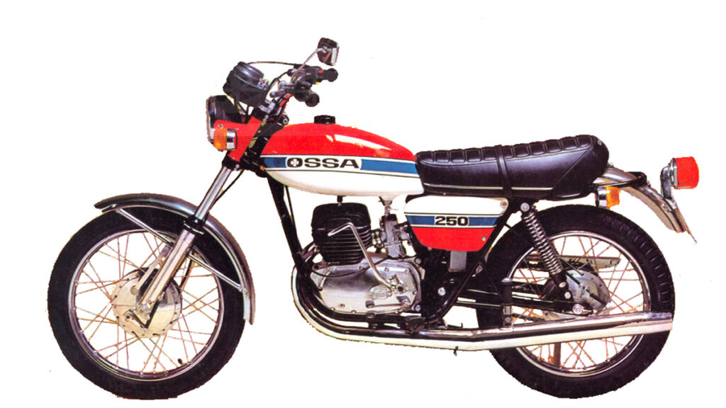 Motos icónicas del siglo XX en España (II): Los años del cambio (1966-1976) 6 Ossa 250 T 1975
