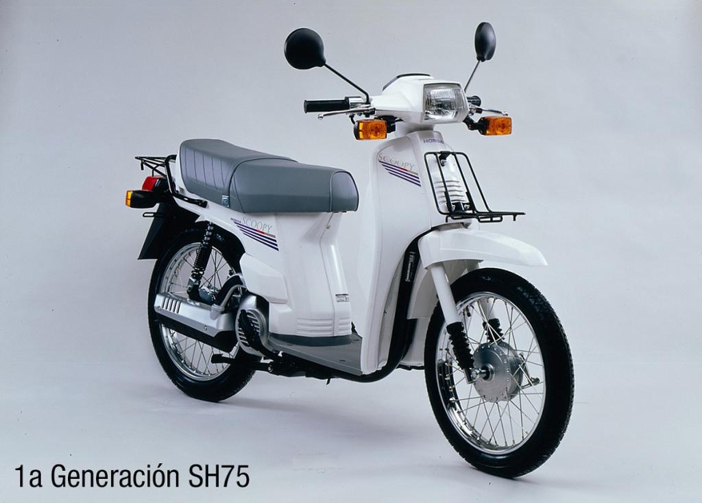 Motos míticas de nuestra historia; llegan las japonesas (1976-1986) 18 honda sh 75