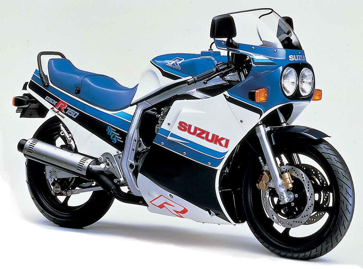 Motos míticas de nuestra historia; llegan las japonesas (1976-1986) 12 suzuki gsx r 750 r 3