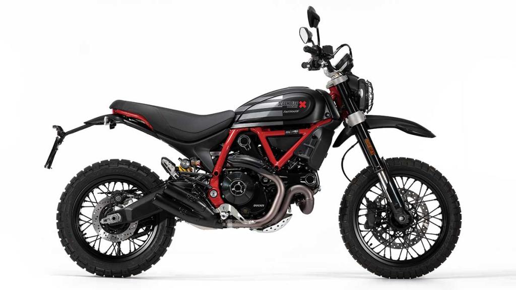 Esta edición limitada de la Ducati Scrambler, basada en el modelo Desert Sled, conmemora la victoria en esta prestigiosa carrera offroad estadounidense. Será extremadamente exclusiva, con 800 unidades disponibles para todo el mundo.