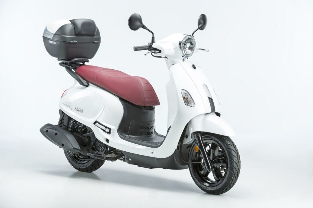 Estos son los precios y rivales del scooter para carnet B de coche QJ Motor LTR 125 19 SYM Fiddle 125
