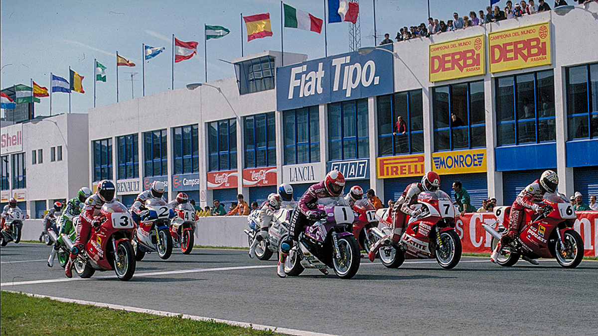 España en la historia del Mundial de Superbike 1 0091990espjerezstart