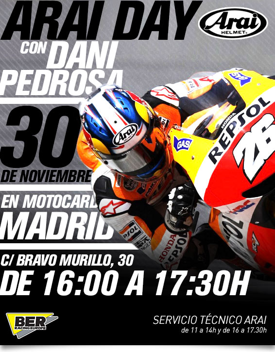 Arai Day con Dani Pedrosa 1 01 1