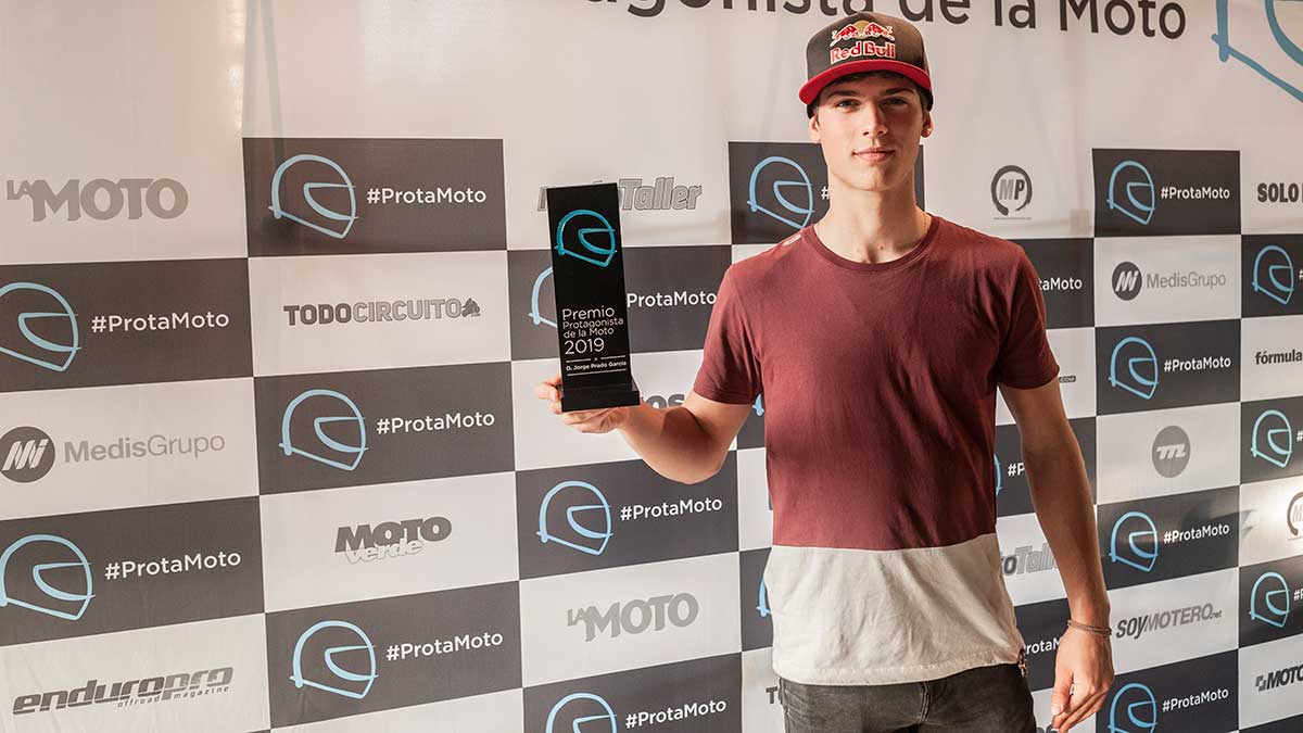Jorge Prado, ganador del premio 'Protagonista de la Moto' 2019 1 02 7