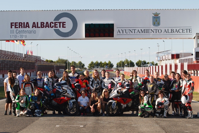 Cuatro días entre chicas: FIM road racing Women Training Camp 1