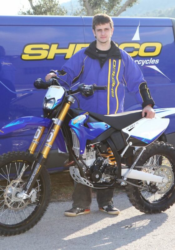 Sherco con Daniel Gibert en enduro 1 100304237 gibert
