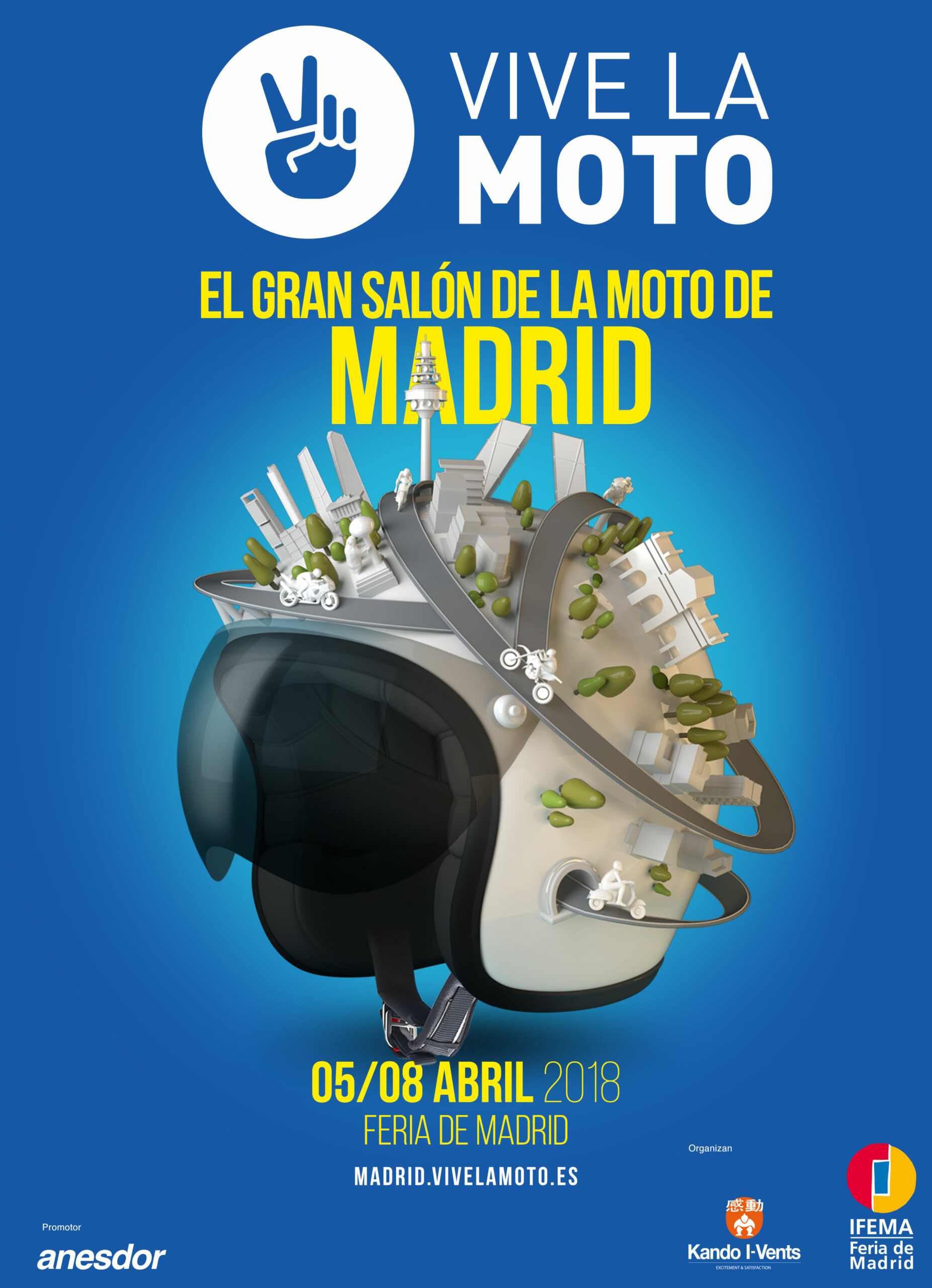 "Vive la Moto", el Salón de la Moto de Madrid prepara su esperado regreso 3 180320 cartel vive la moto scaled