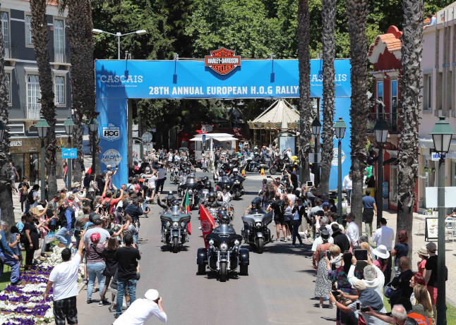 Más de 50.000 moteros asisten a la 28ª edición del European H.O.G. 3 190617nphd28 edicion del european h.o.g. rally de cascais