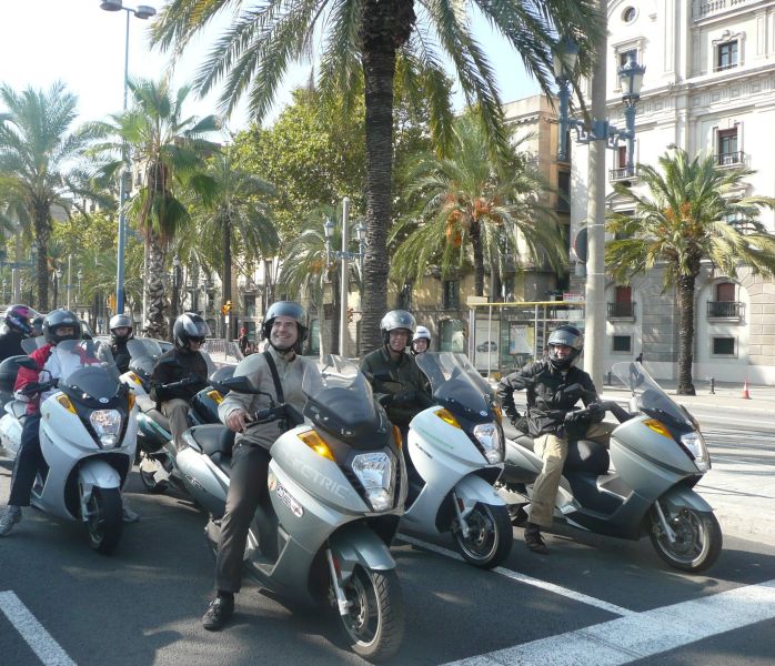 III Concentración de motos eléctricas de Cataluña
