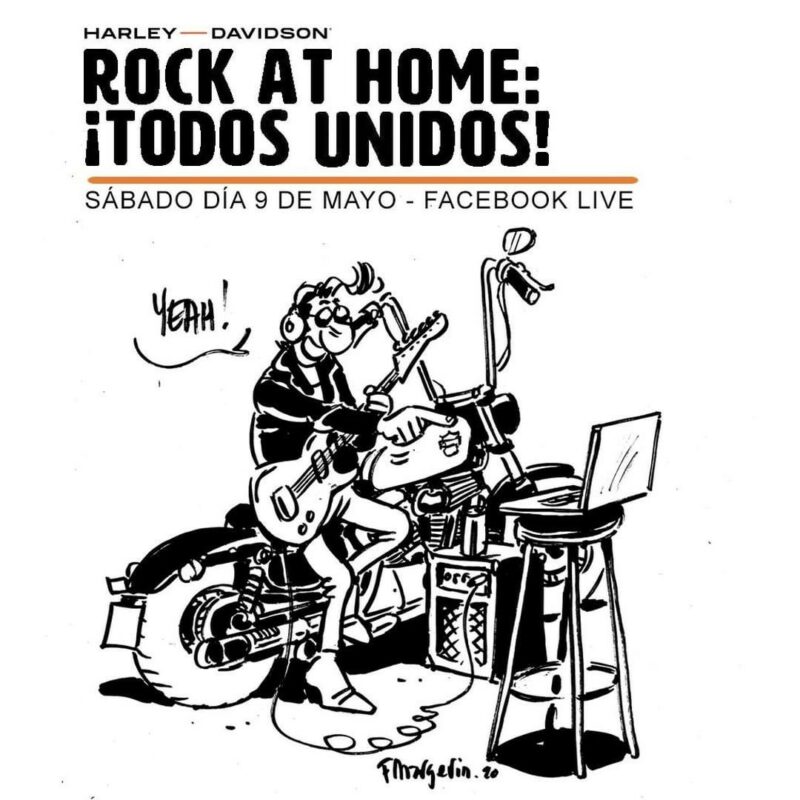Harley-Davidson: concierto solidario contra el COVID-19 1 200507hdrock at hometodos unidos
