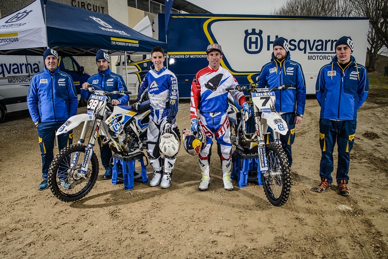 Los pilotos de Husqvarna ultiman su preparación antes de la temporada oficial 1 2014 02 11 husky 223 r
