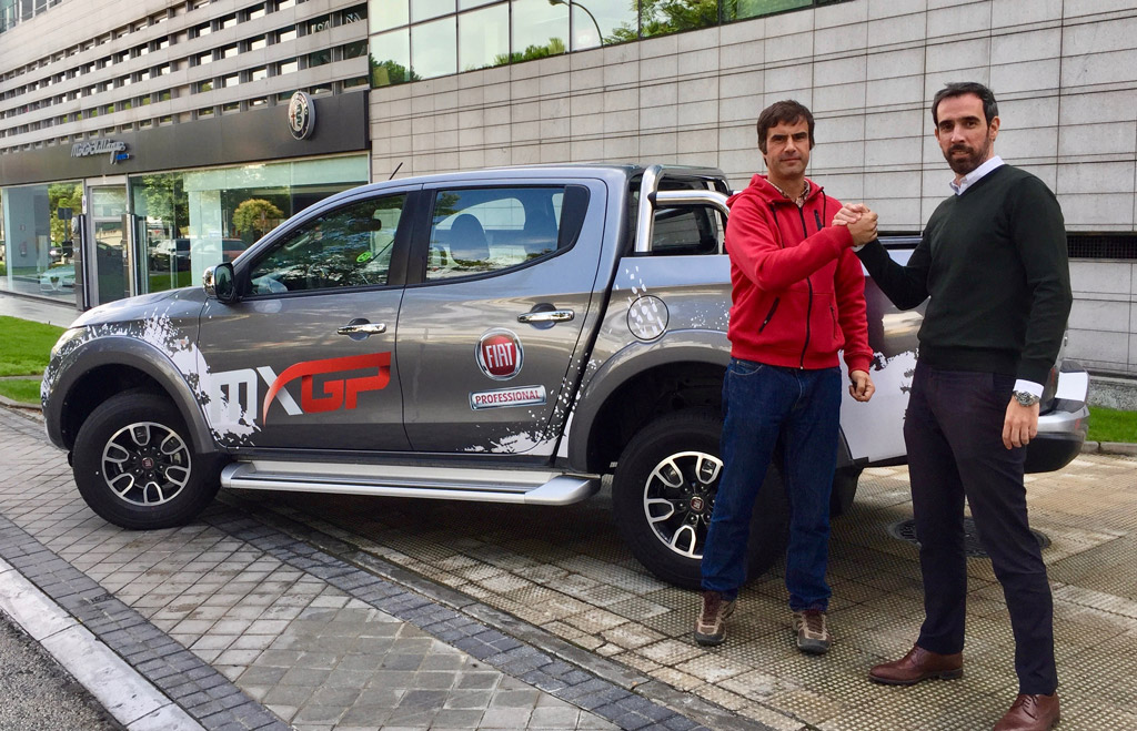 Fiat Professional con Motocross Madrid Park 1 2018fullback