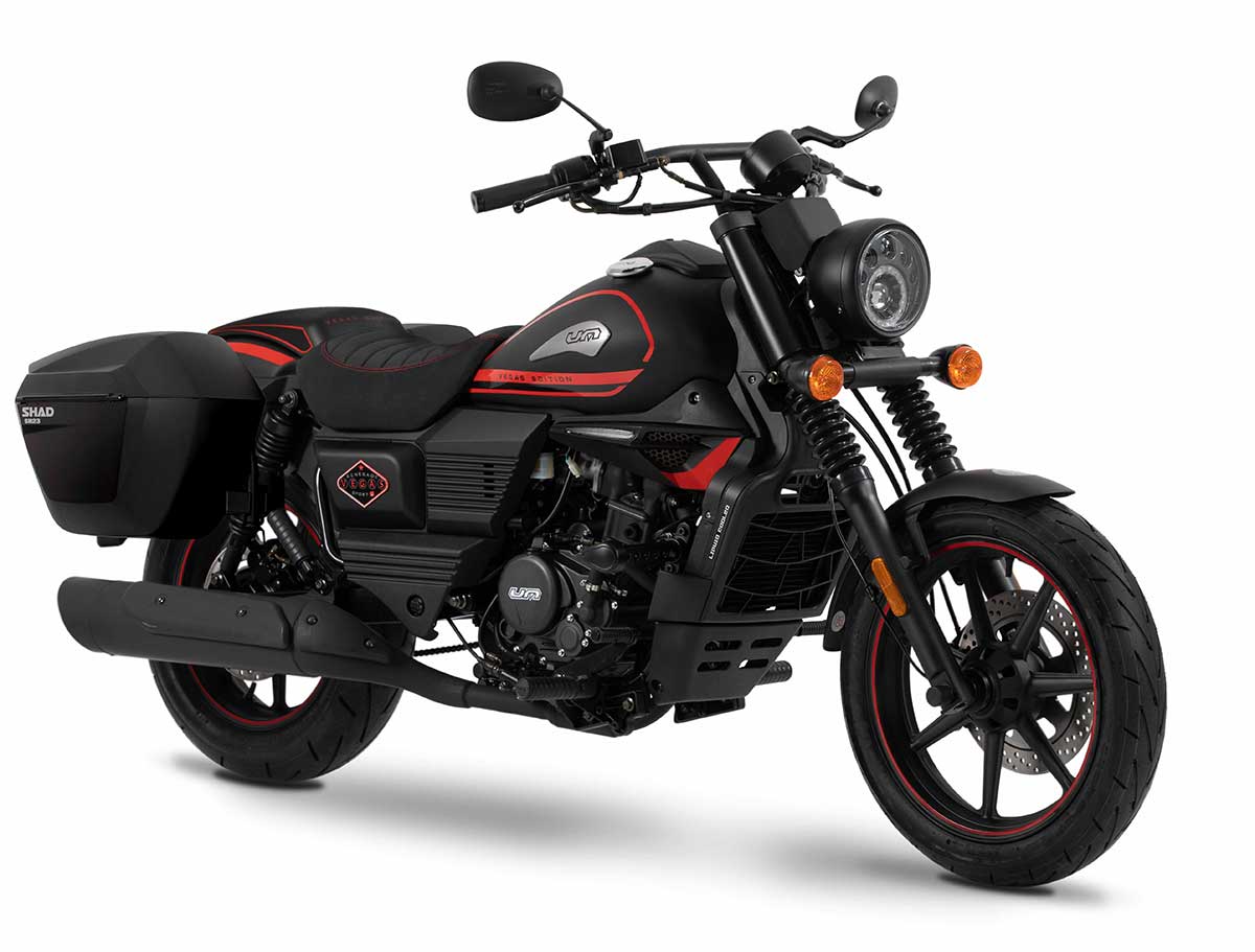 UM Motorcycles presenta los nuevos accesorios para la gama Renegade