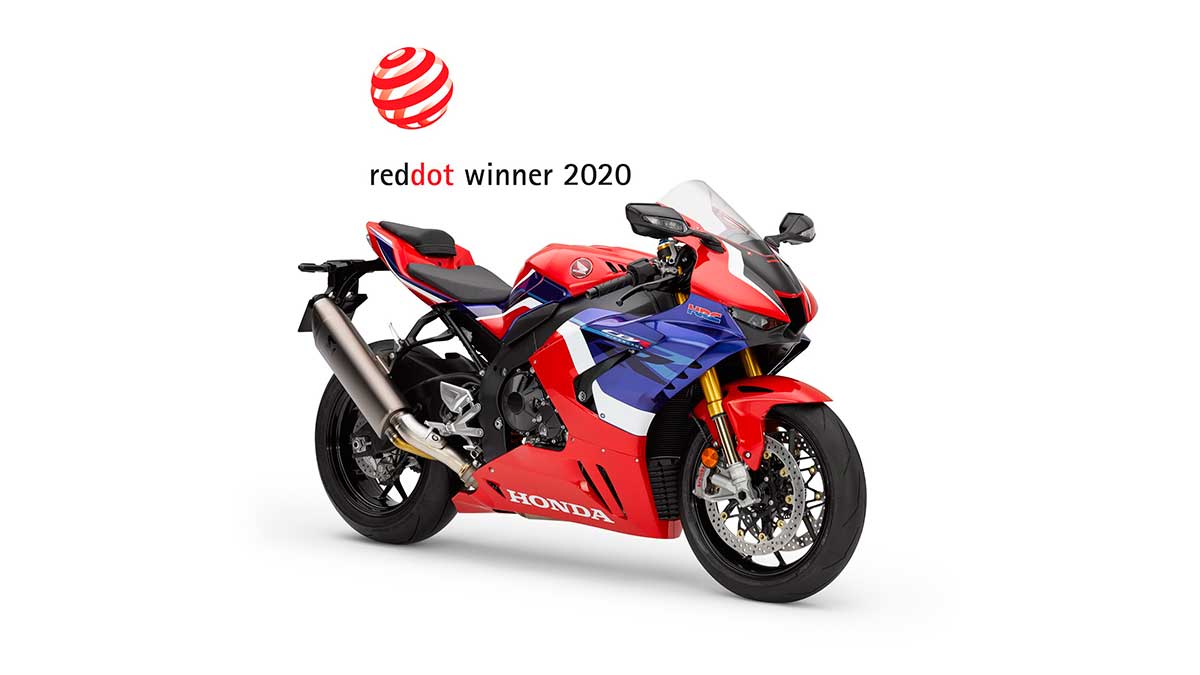 Honda se lleva el premio Red Dot 2020 por la CBR1000RR-R Fireblade SP
