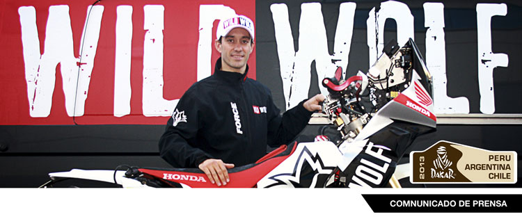 Gerard Farrés correrá el Dakar con el equipo Wild Wolf 1 291112