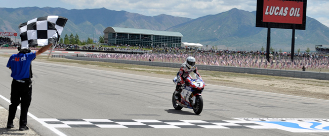 Checa y Melandri se reparten las victorias en el circuito de Miller 7 393 r06 checa finish