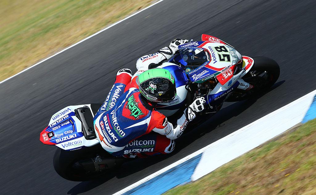 Laverty y Guintoli se hacen con las primeras carreras del año 1 39843 laverty suzuki crescent phillip island