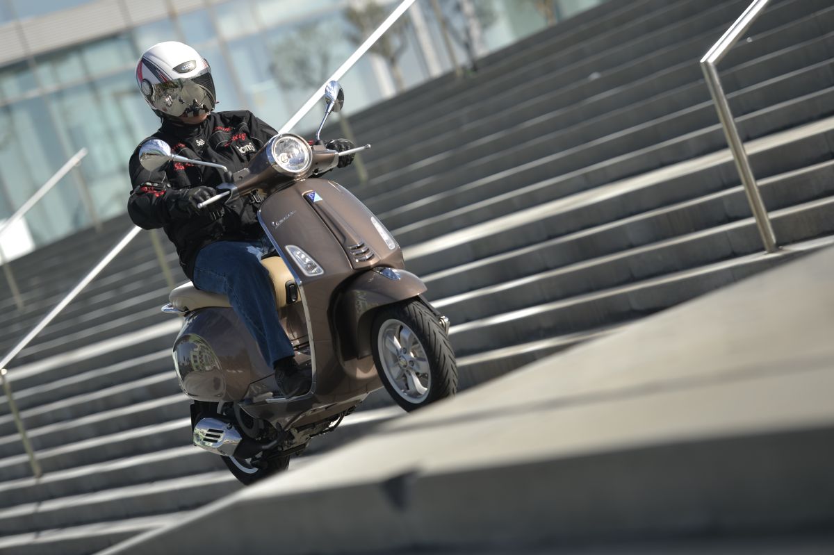 Vespa Primavera: Presentación internacional