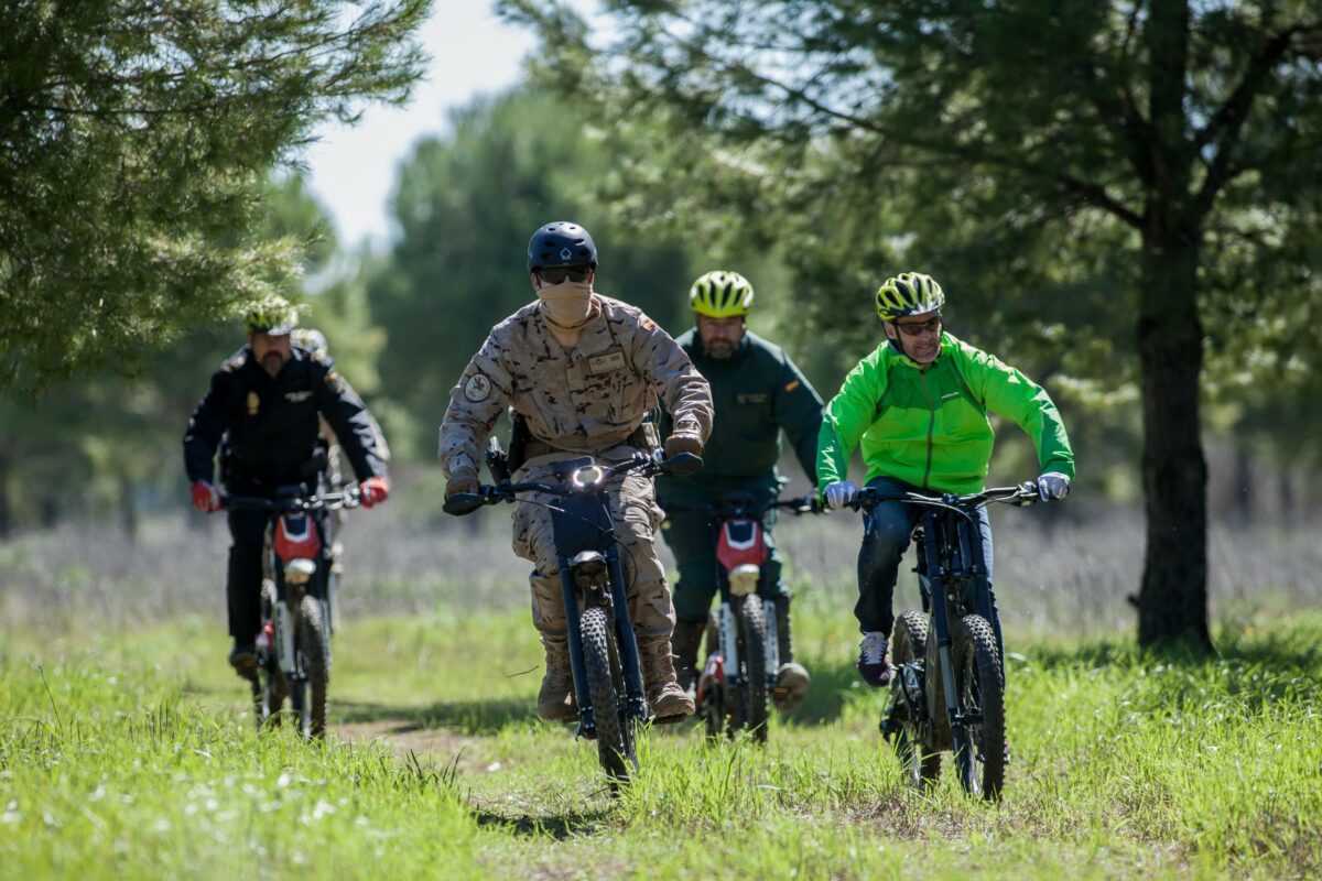 Bultaco Brinco: A prueba por el Ejército y Cuerpos de Seguridad de España 1 6test ride3
