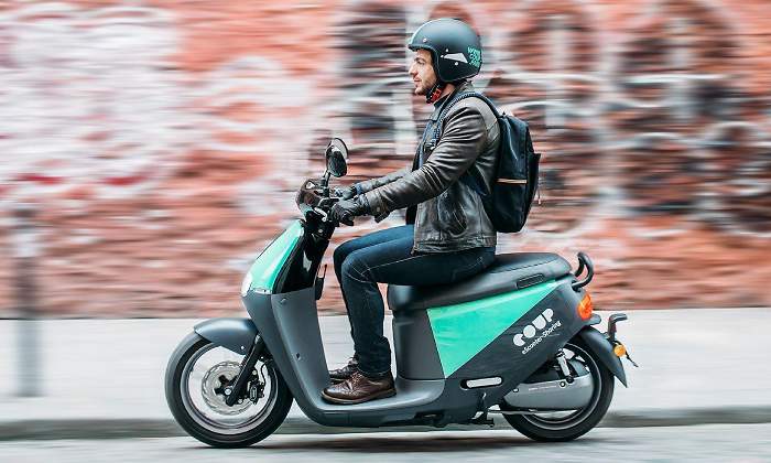 Así funciona el motosharing en Madrid: Coup 1