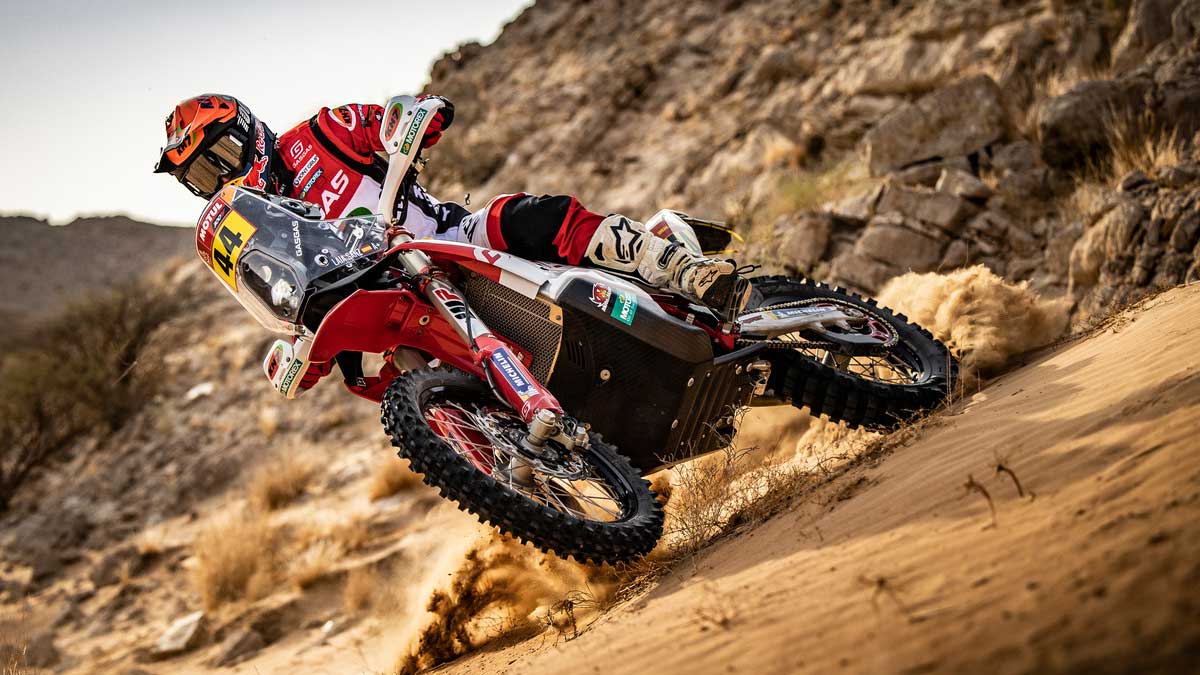 Laia Sanz ya está en plenas condiciones para afrontar el Dakar 2021 1 7204gasgasrallysanz2020action3