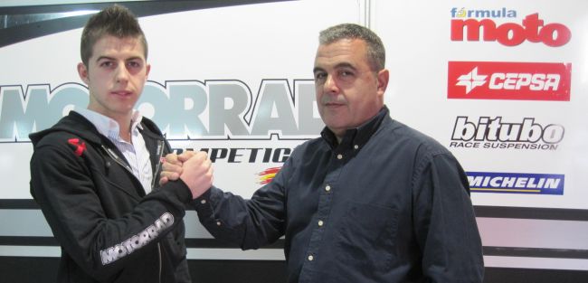 Lladós y Bonastre en Moto2 con AJR Motorrad 1 Amadeo Llados 0