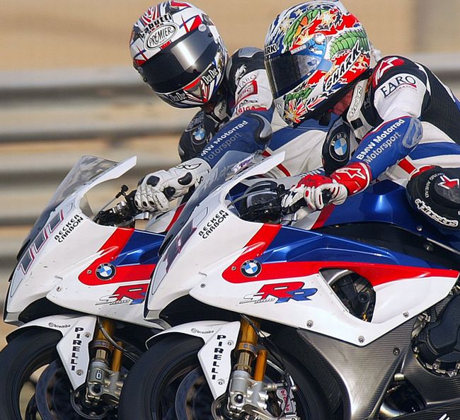 Grada BMW en el GP de ESPAÑA del Mundial SBK 1 BMW 1