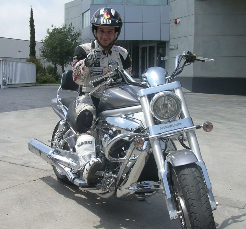 Emilio Zamora utilizará una Hyosung 650 Aquila 1 Emilio2