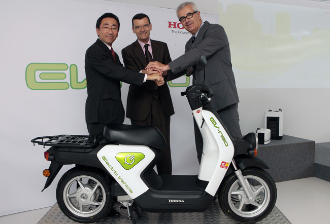 Honda elige Barcelona como laboratorio de pruebas para su EV-neo 1 Honda EV neo