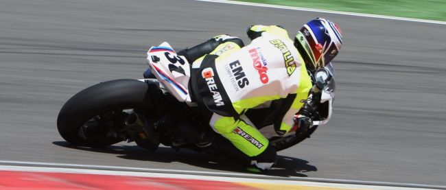 Ismael Bonilla lesionado en Motorland Aragón 1 Ismael Bonilla11