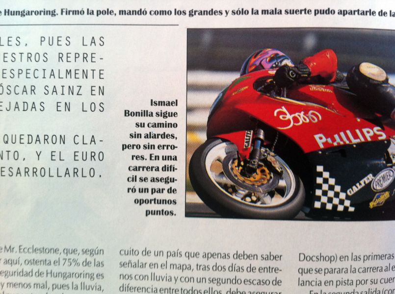 Aquel 97 en Hungaroring... 1 Ismael Bonilla HUNGARORING